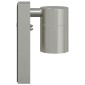 vidaXL Φωτιστικό Τοίχου Για Εξωτερικούς Χώρους 2 τεμ. Ασημί