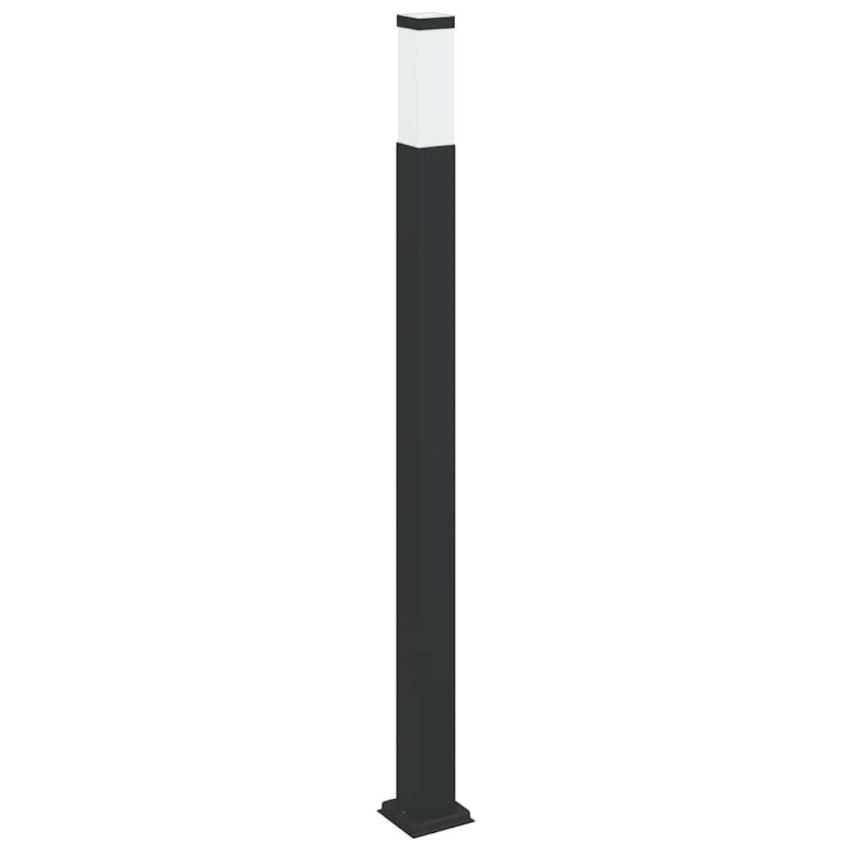 vidaXL Φωτιστικά Κολωνάκια 3 τεμ. Μαύρα 110 εκ. IP44