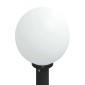 vidaXL Φωτιστικά Κολωνάκια 3 τεμ. Μαύρα 80 εκ. IP44