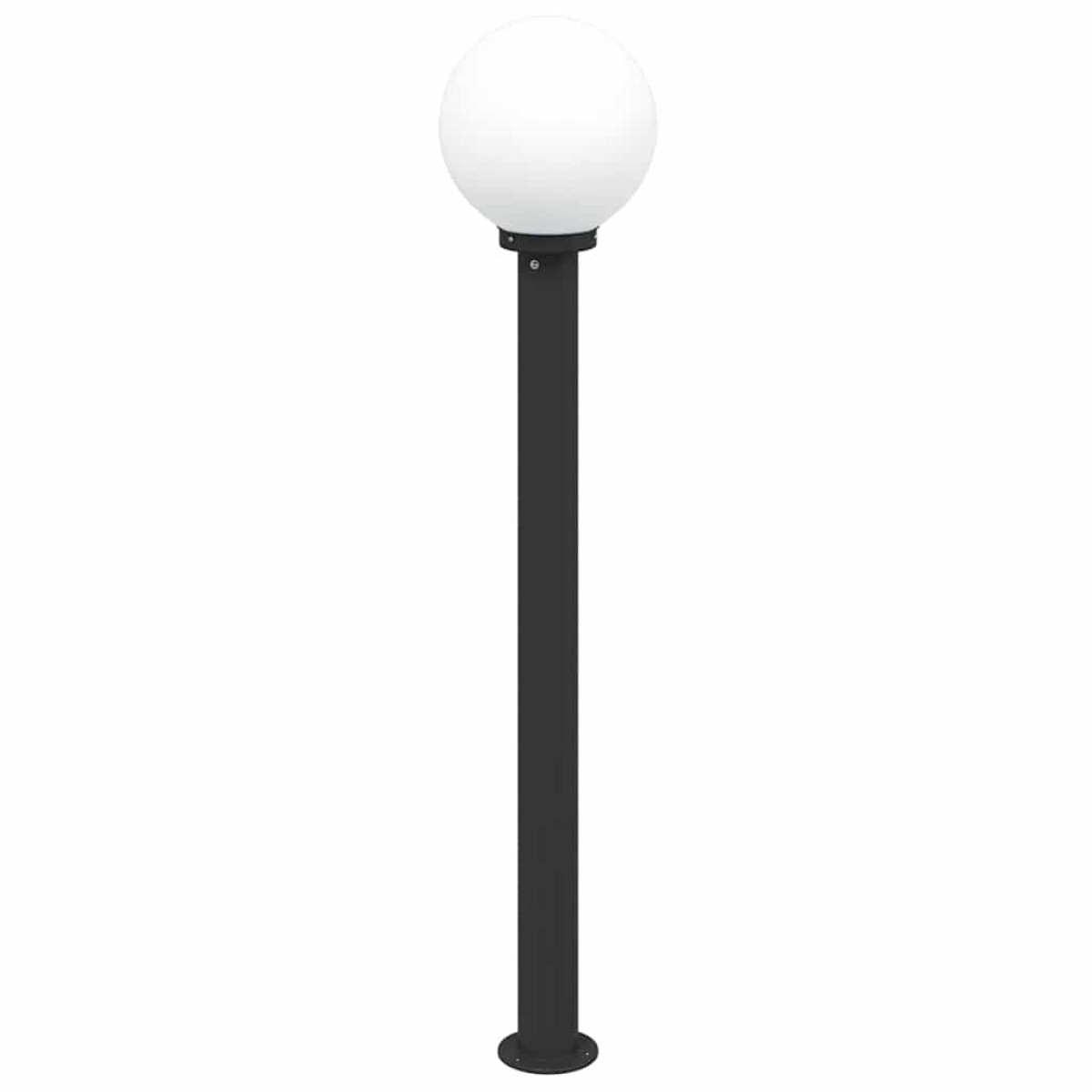 vidaXL Φωτιστικά Κολωνάκια 3 τεμ. Μαύρα 120 εκ. IP44