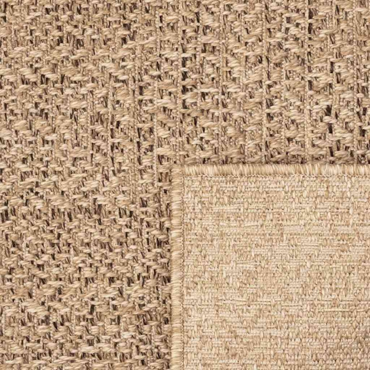 vidaXL Χαλί ZIZUR Όψη Γιούτας Εσωτ. & Εξωτ. Χώρου 80x200 εκ.