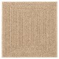 vidaXL Χαλί ZIZUR Όψη Γιούτας Εσωτ. & Εξωτ. Χώρου 120x120 εκ.