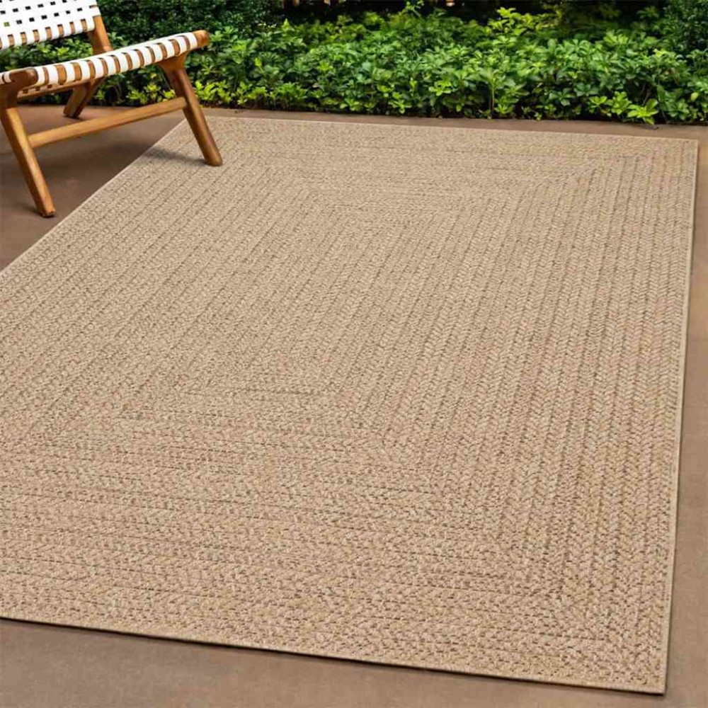 vidaXL Χαλί ZIZUR Όψη Γιούτας Εσωτ. & Εξωτ. Χώρου 240x340 εκ.