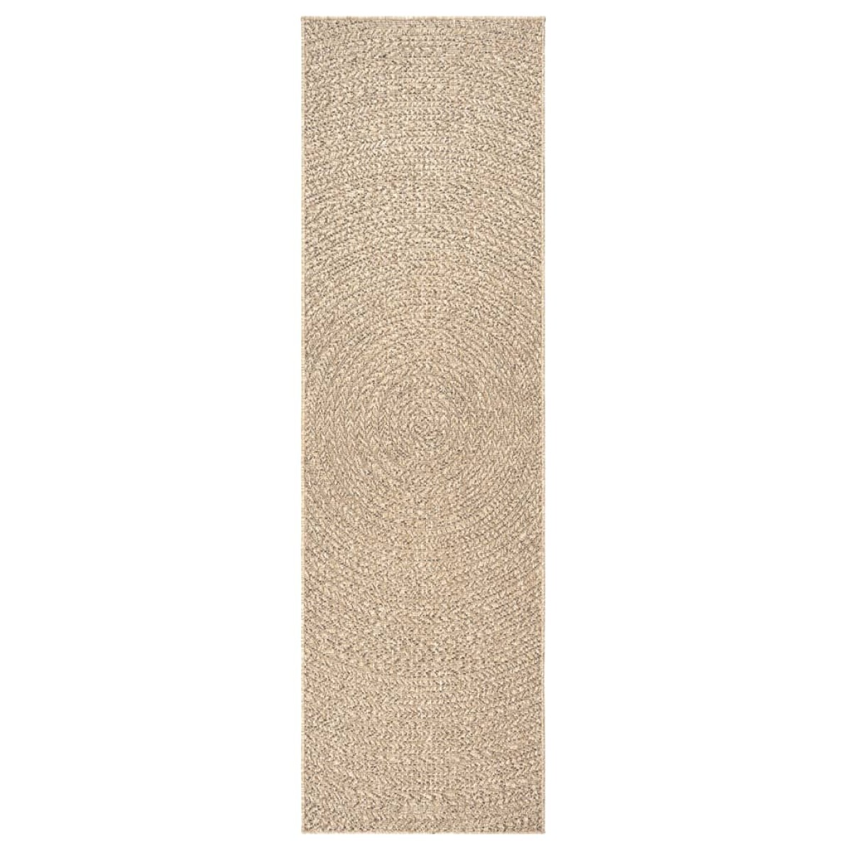 vidaXL Χαλί ZIZUR Όψη Γιούτας Εσωτ. & Εξωτ. Χώρου 80x250 εκ.