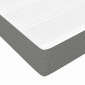 vidaXL Στρώμα με Pocket Springs Σκούρο Γκρι 120x190x20 εκ. Υφασμάτινο