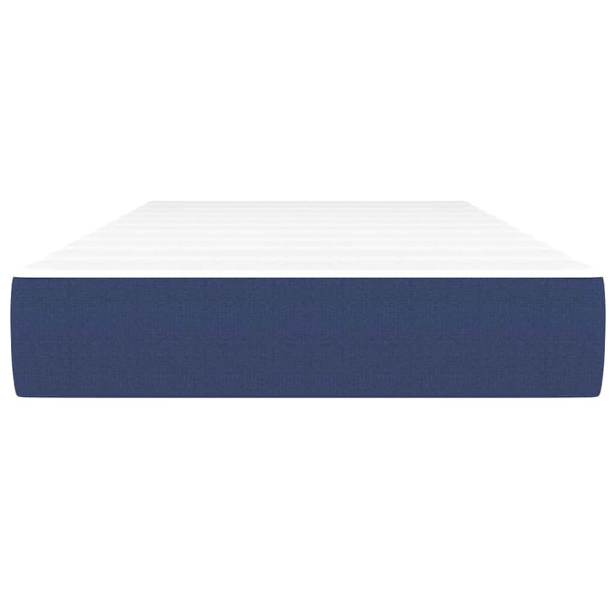 vidaXL Στρώμα με Pocket Springs Μπλε 120x190x20 εκ. Υφασμάτινο