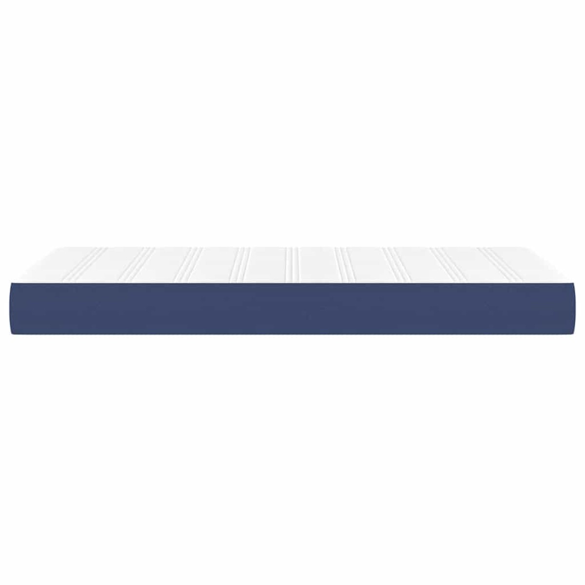 vidaXL Στρώμα με Pocket Springs Μπλε 120x190x20 εκ. Υφασμάτινο