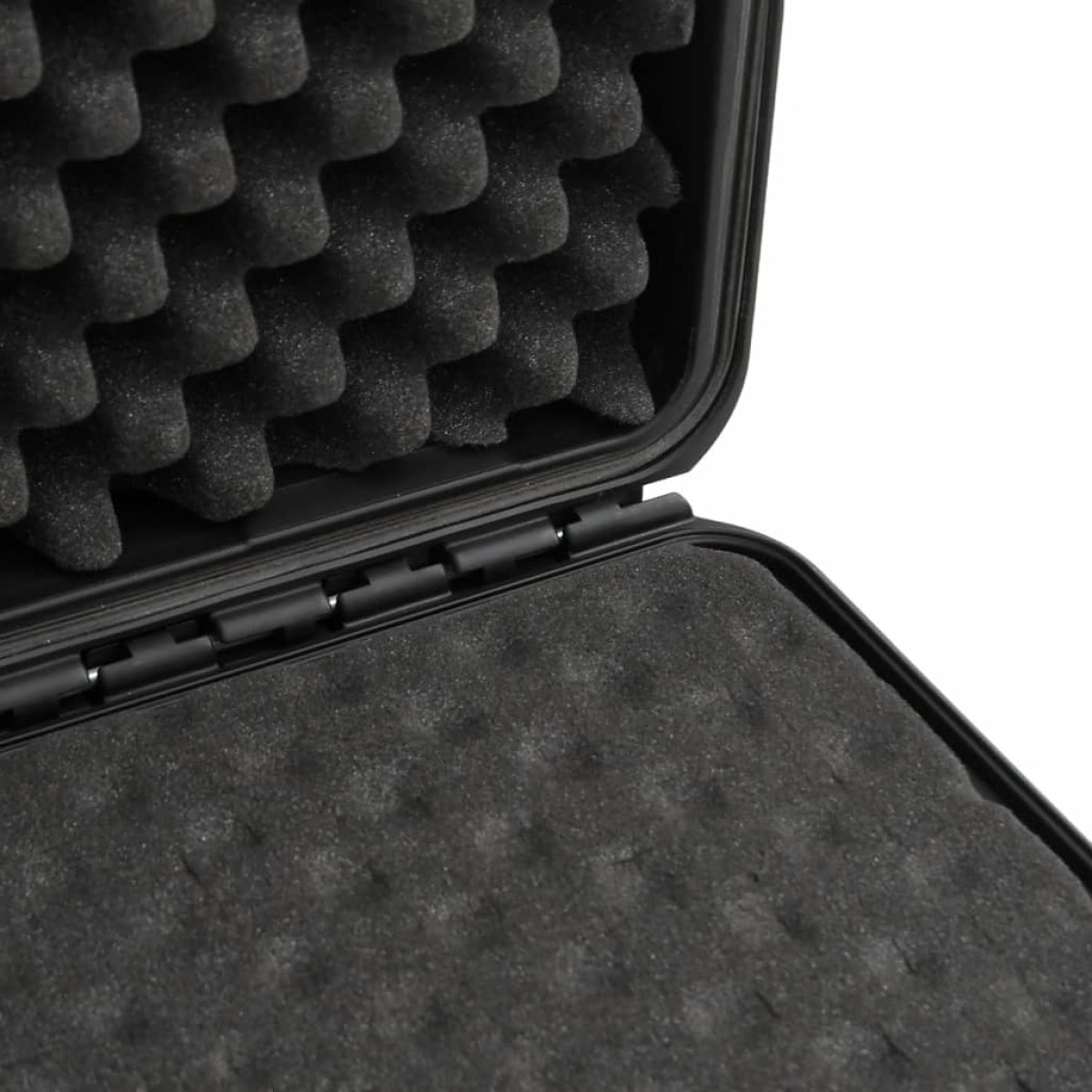 vidaXL Θήκη Πτήσης Φορητή Μαύρη 49x38x23 εκ. από Πολυπροπυλένιο