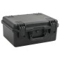 vidaXL Θήκη Πτήσης Φορητή Μαύρη 49x38x23 εκ. από Πολυπροπυλένιο