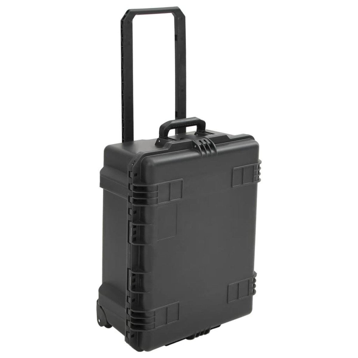 vidaXL Θήκη Πτήσης Φορητή Μαύρη 62,5x50x28,5 εκ. από Πολυπροπυλένιο