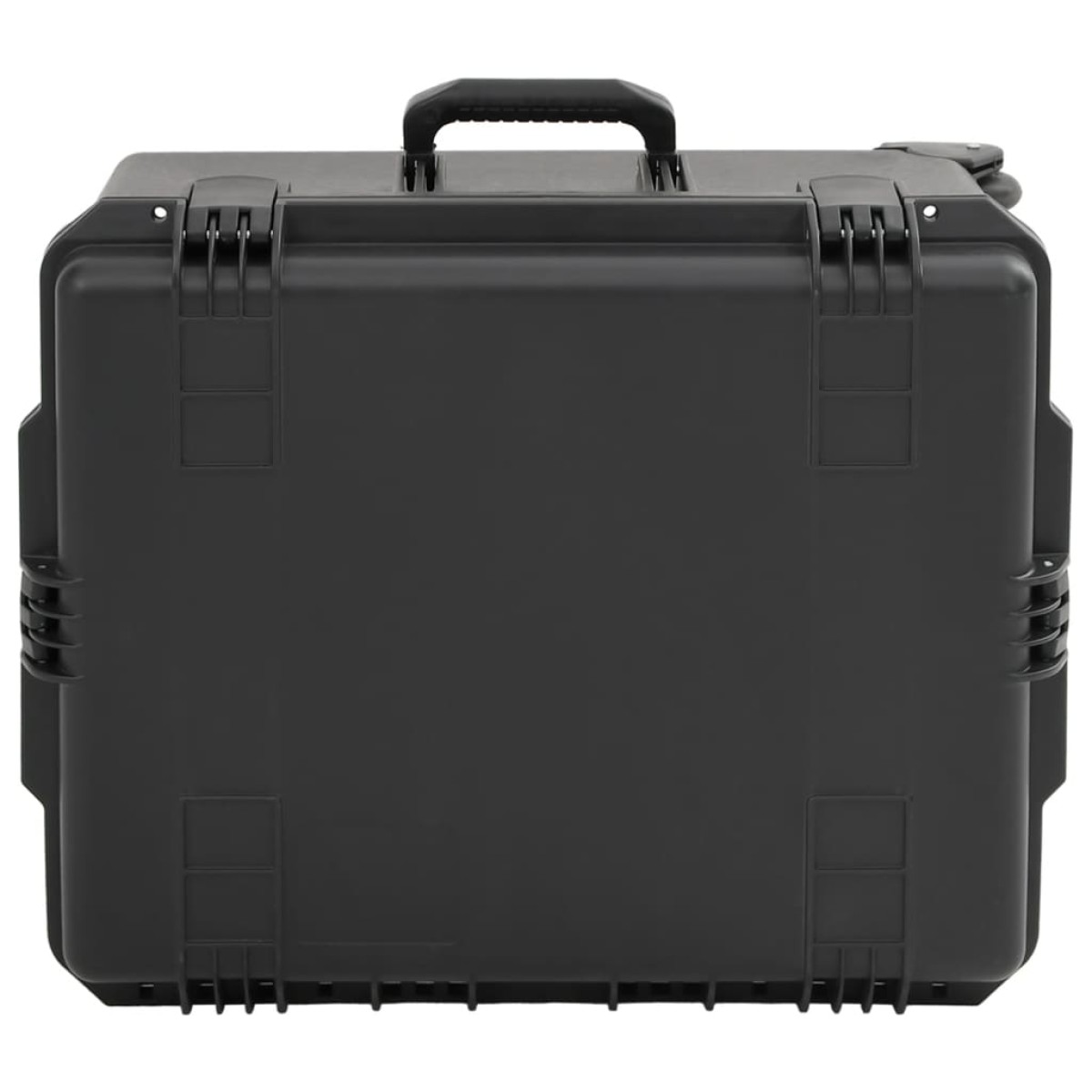 vidaXL Θήκη Πτήσης Φορητή Μαύρη 62,5x49,5x37 εκ. από Πολυπροπυλένιο