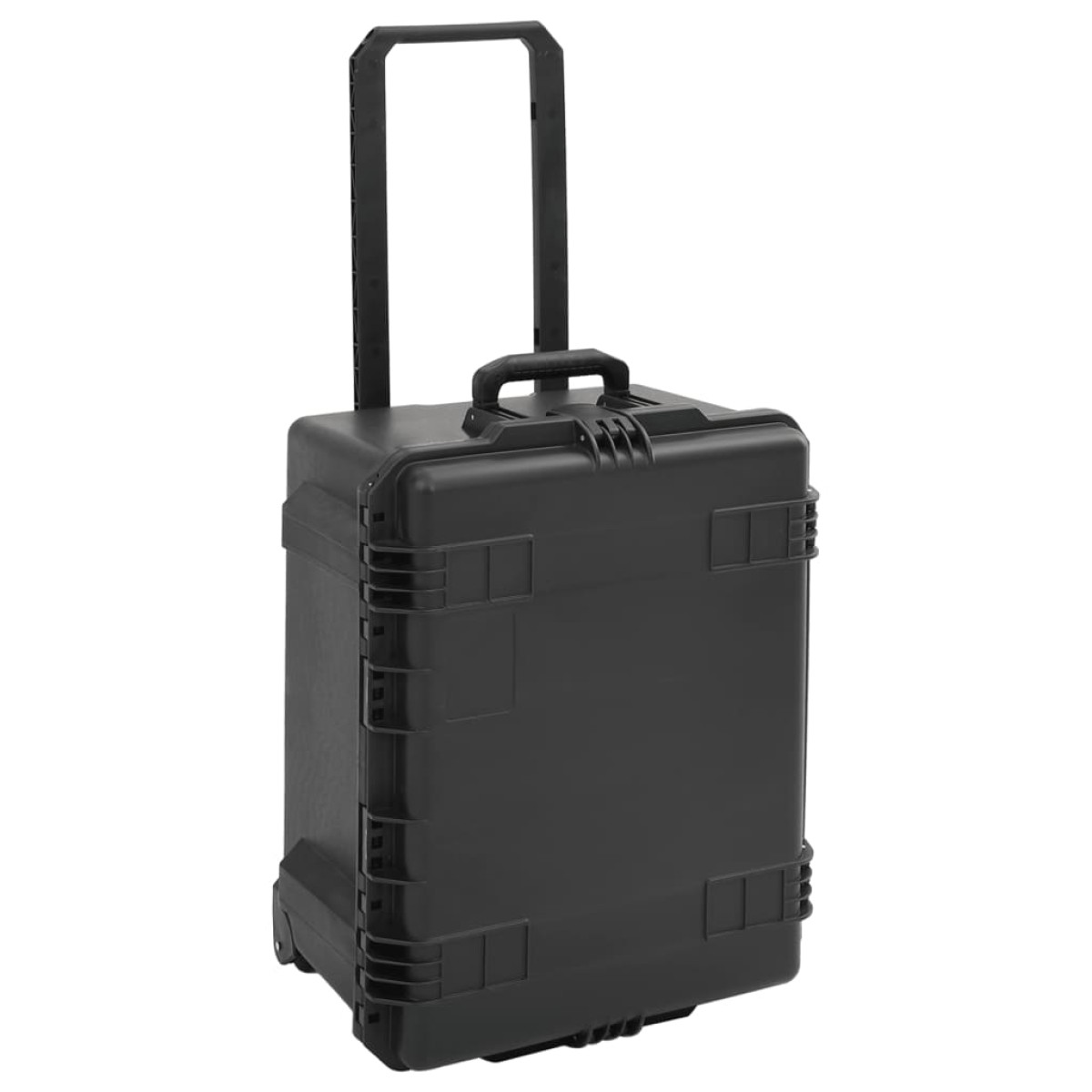 vidaXL Θήκη Πτήσης Φορητή Μαύρη 62,5x49,5x37 εκ. από Πολυπροπυλένιο
