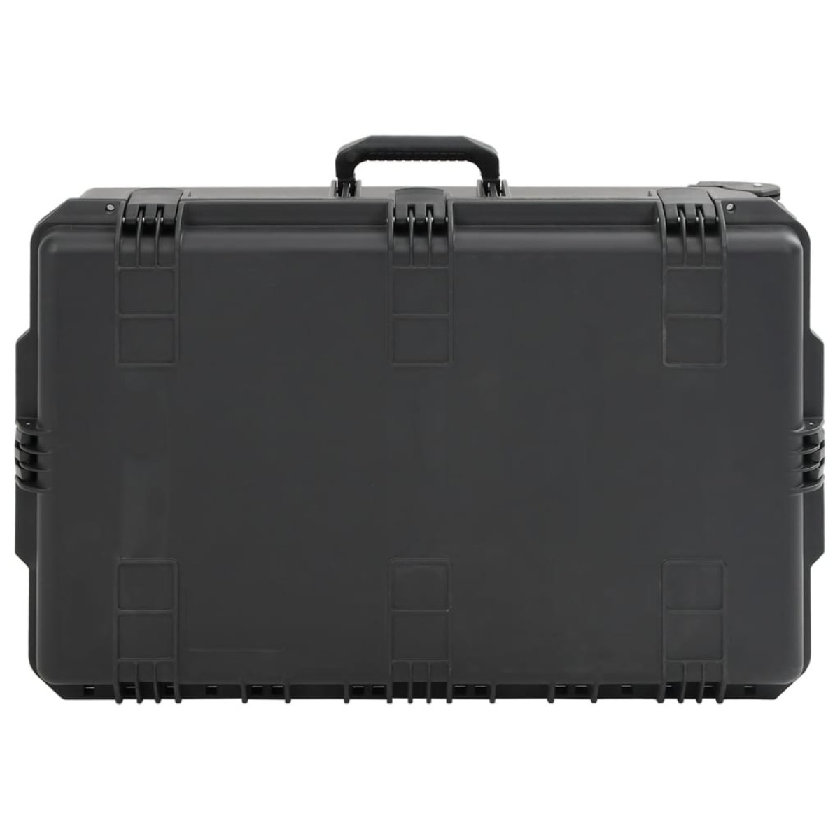 vidaXL Θήκη Πτήσης Φορητή Μαύρη 79,5x51,5x30,5 εκ. από Πολυπροπυλένιο
