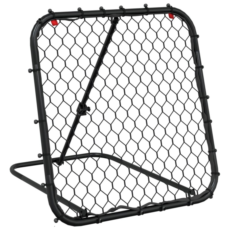 vidaXL Δίχτυ Επαναφοράς Μπαλών Μαύρο 84 x 73 x 60-80 εκ. Ατσάλινο