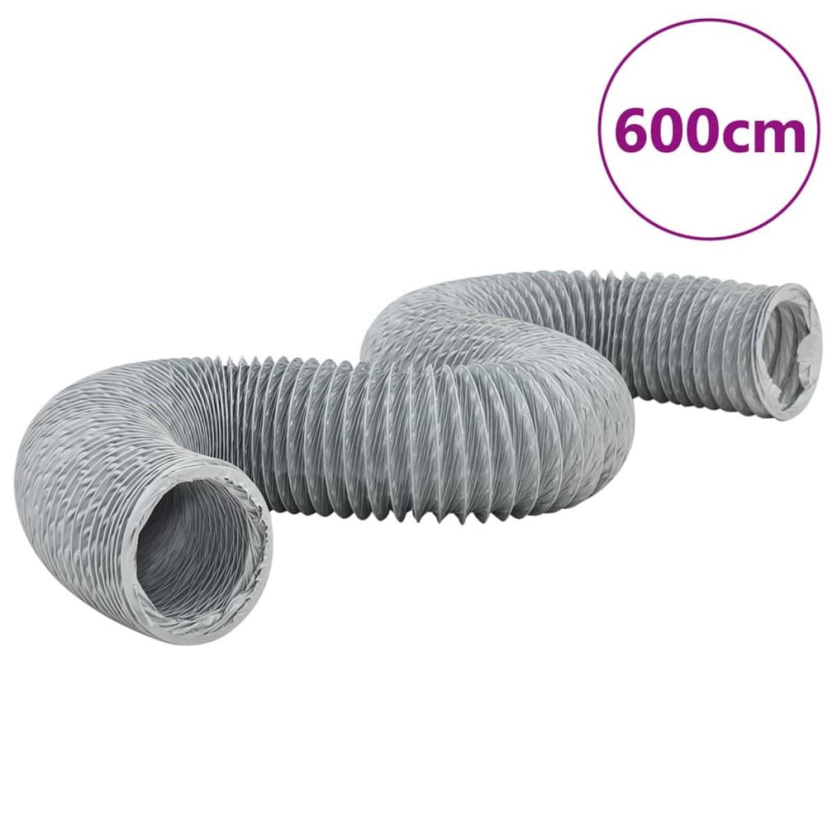 vidaXL Αγωγός Εξαερισμού 6 μ. Ø15 εκ. από PVC