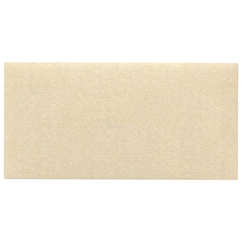vidaXL Κεφαλάρι Τοίχου 12 τμχ. 30 x 15 cm Κρεμ ύφασμα