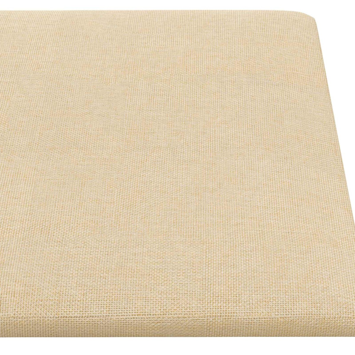 vidaXL Κεφαλάρι Τοίχου 12 τμχ. 30 x 15 cm Κρεμ ύφασμα