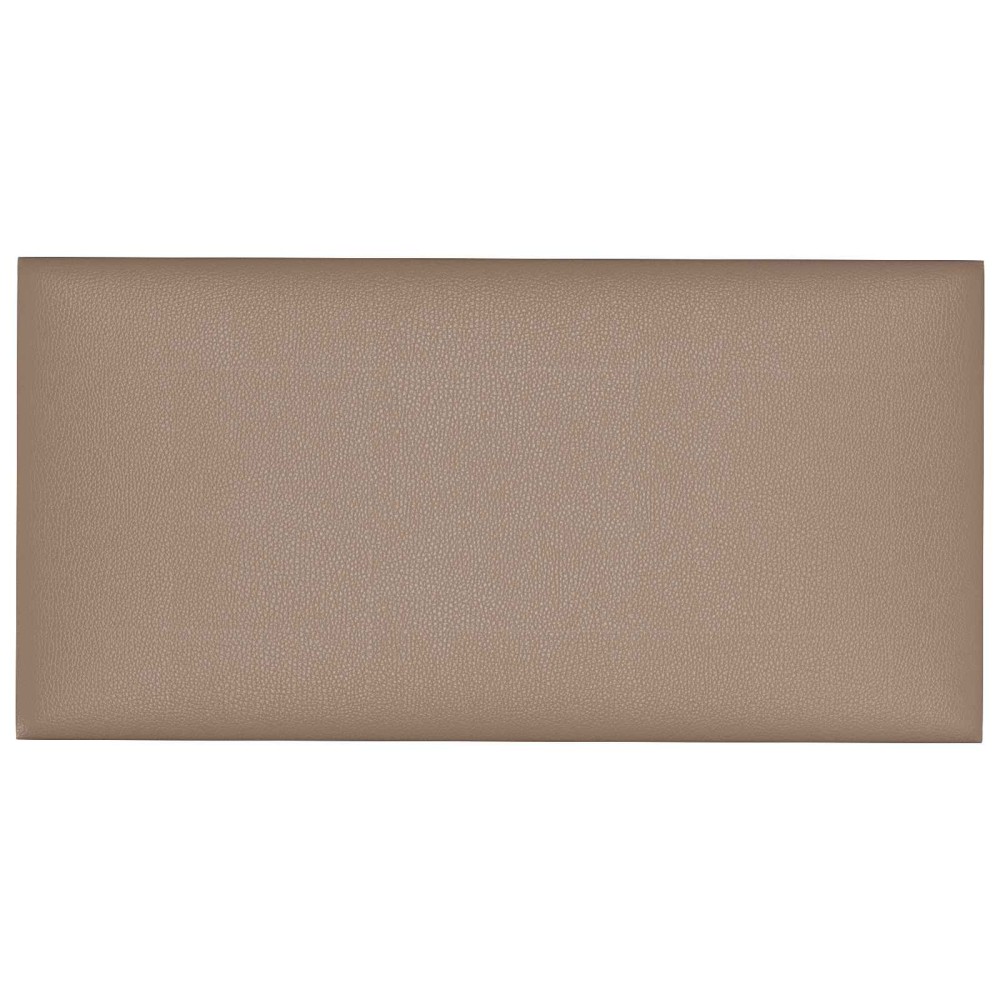 vidaXL Κεφαλάρι Τοίχου 12 τμχ. 30 x 15 cm Καπουτσίνο ύφασμα
