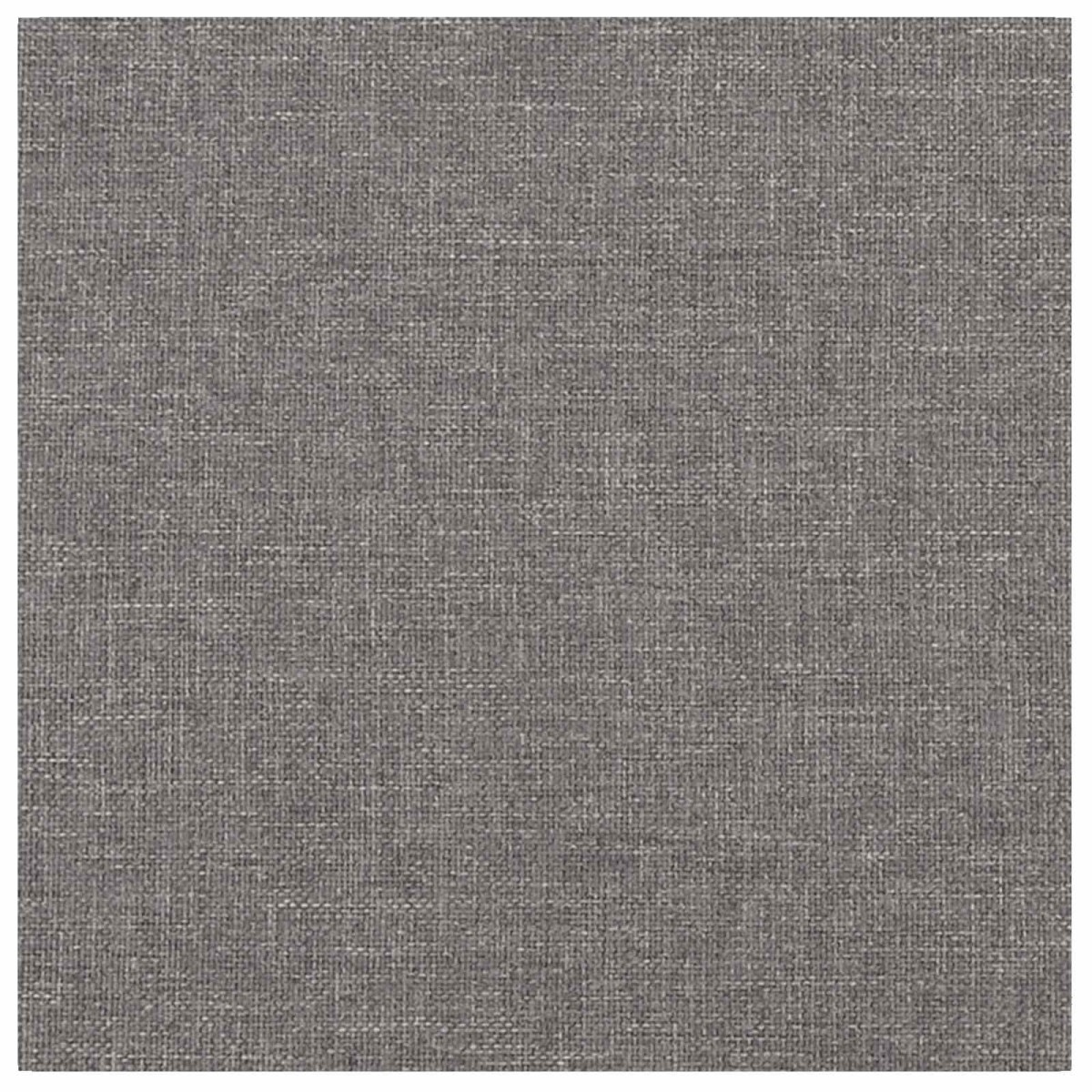 vidaXL Κεφαλάρι Τοίχου 12 τμχ. 30 x 30 cm Ανοιχτό γκρι ύφασμα