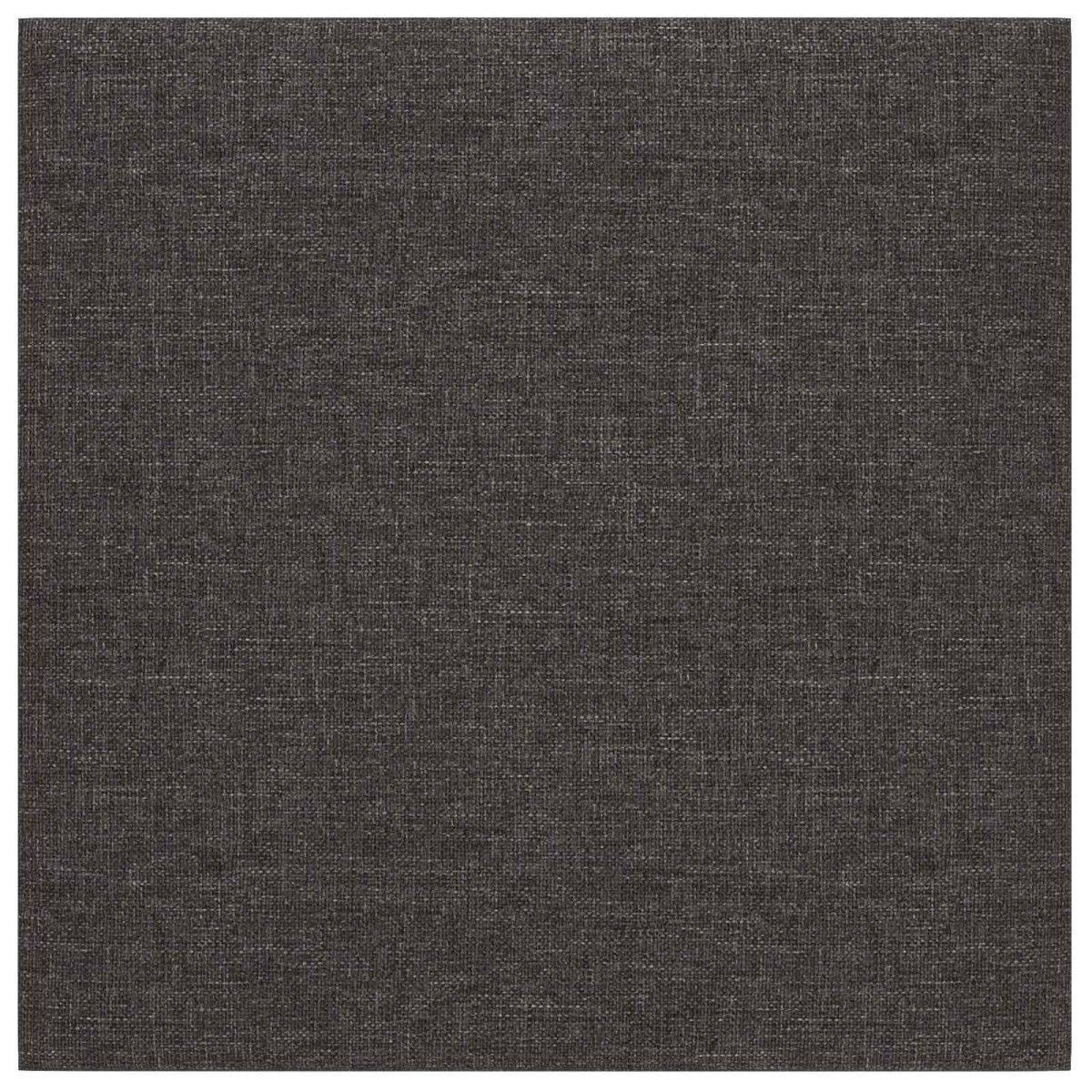 vidaXL Κεφαλάρι Τοίχου 12 τμχ. 30 x 30 cm Σκούρο Γκρι ύφασμα