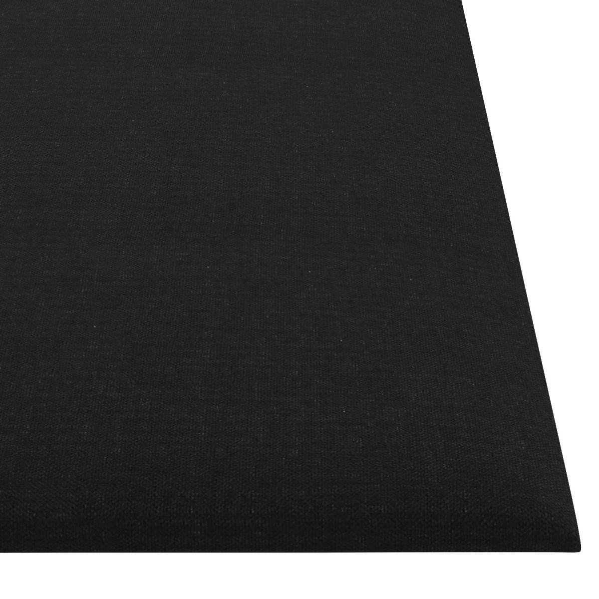 vidaXL Κεφαλάρι Τοίχου 12 τμχ. 30 x 30 cm Μαύρο ύφασμα