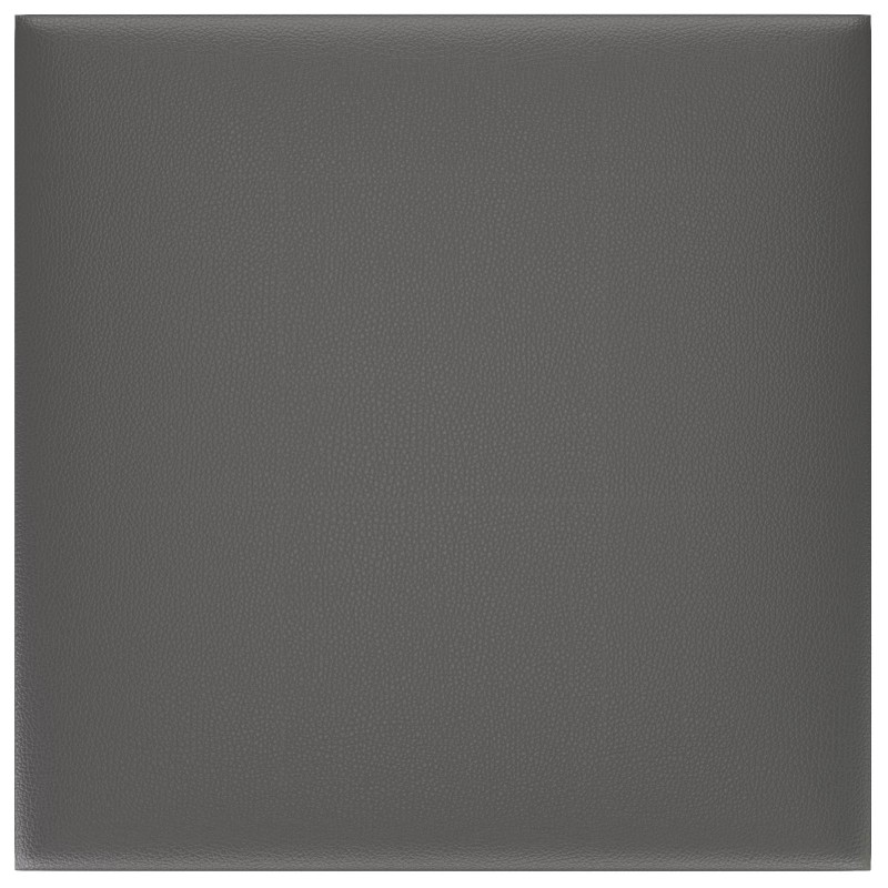 vidaXL Κεφαλάρι Τοίχου 12 τμχ. 30 x 30 cm Γκρι ύφασμα