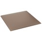 vidaXL Κεφαλάρι Τοίχου 12 τμχ. 30 x 30 cm Καπουτσίνο ύφασμα