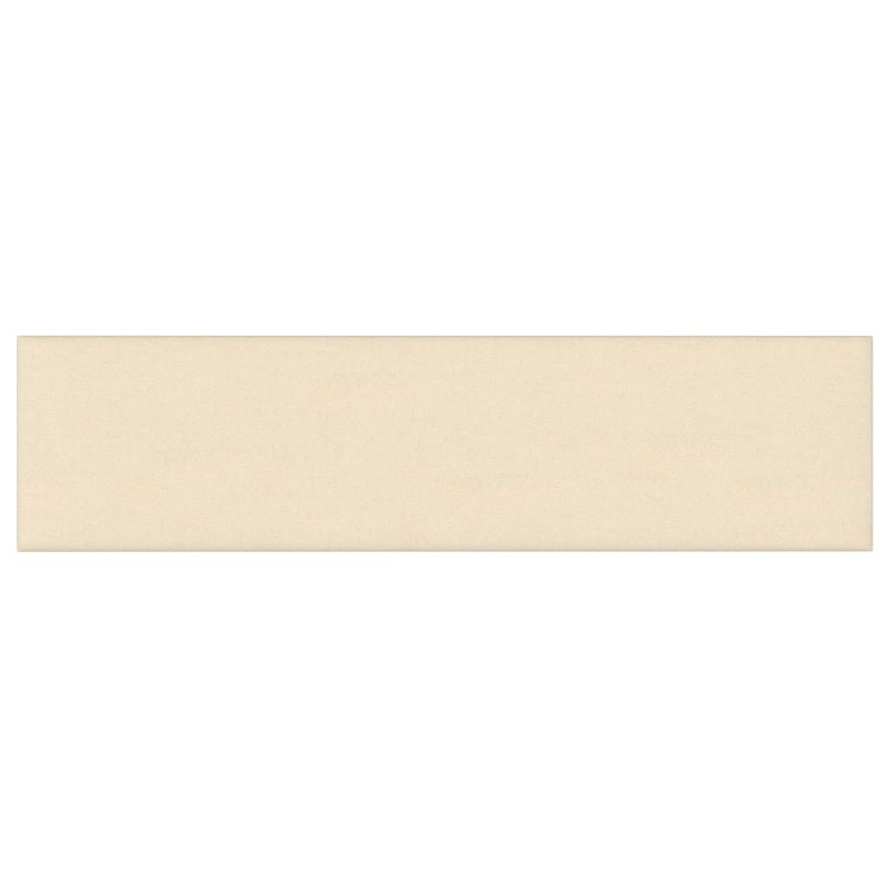 vidaXL Κεφαλάρι Τοίχου 12 τμχ. 60 x 15 cm Κρεμ ύφασμα