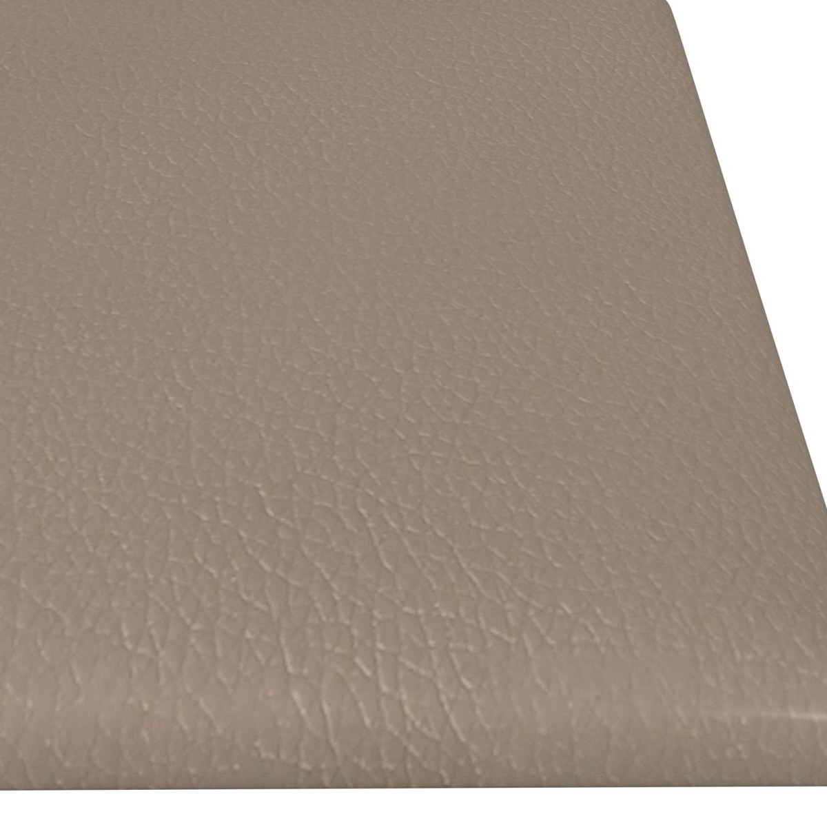 vidaXL Κεφαλάρι Τοίχου 12 τμχ. 60 x 15 cm Καπουτσίνο ύφασμα