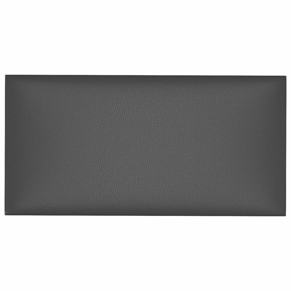 vidaXL Κεφαλάρι Τοίχου 12 τμχ. 60 x 30 cm Γκρι ύφασμα