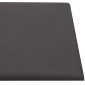 vidaXL Κεφαλάρι Τοίχου 12 τμχ. 60 x 30 cm Γκρι ύφασμα
