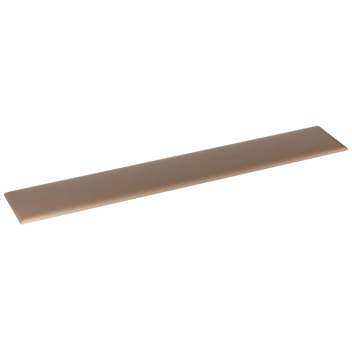 vidaXL Κεφαλάρι Τοίχου 12 τμχ. 90 x 15 cm Καπουτσίνο ύφασμα