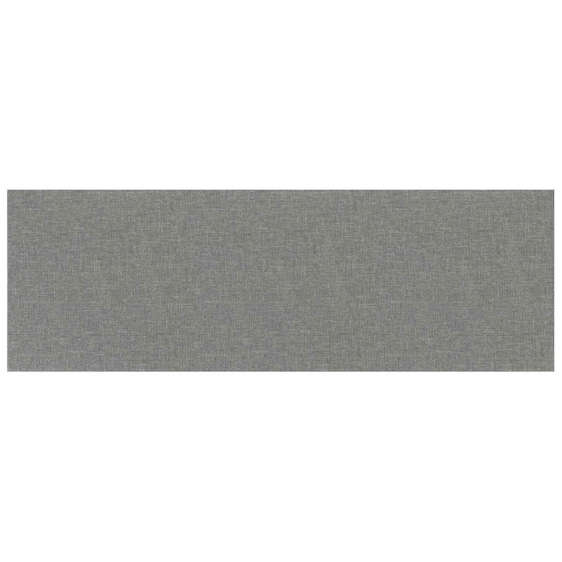 vidaXL Κεφαλάρι Τοίχου 12 τμχ. 90 x 30 cm Ανοιχτό γκρι ύφασμα