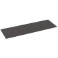 vidaXL Κεφαλάρι Τοίχου 12 τμχ. 90 x 30 cm Σκούρο Γκρι ύφασμα