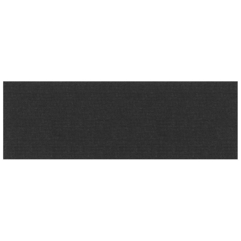 vidaXL Κεφαλάρι Τοίχου 12 τμχ. 90 x 30 cm Μαύρο ύφασμα