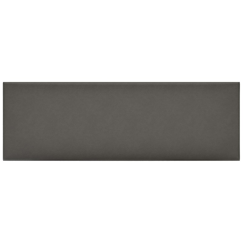 vidaXL Κεφαλάρι Τοίχου 12 τμχ. 90 x 30 cm Γκρι ύφασμα