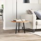 vidaXL Επιφάνεια Τραπεζιού Στρογγυλή Ø60x2 εκ. από Μασίφ Ξύλο Ακακίας