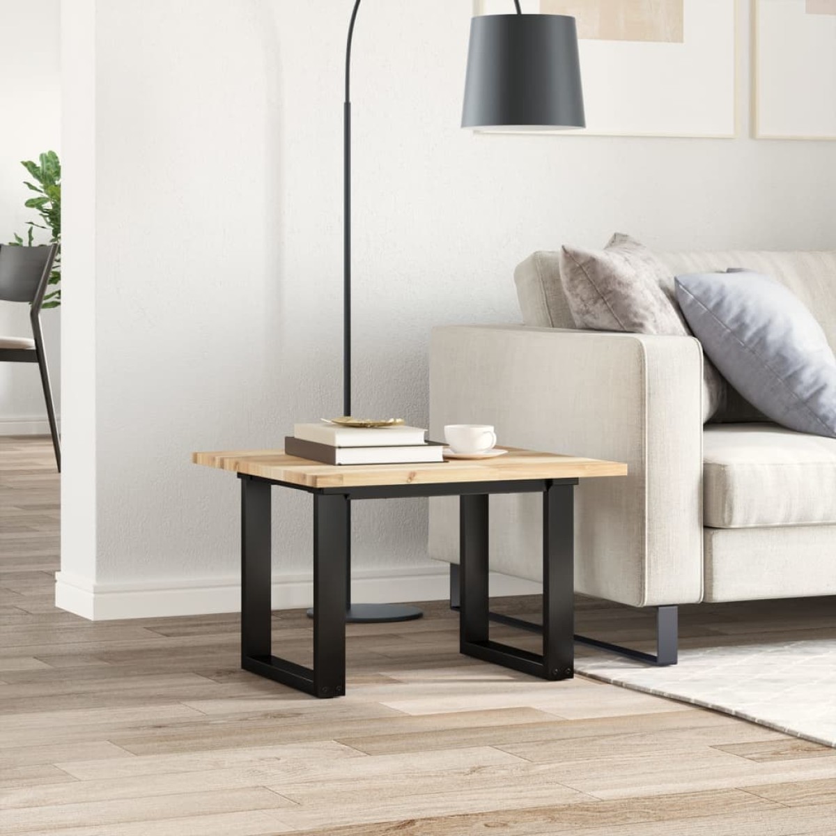 vidaXL Επιφάνεια Τραπεζιού Τετράγωνη 60x60x2 εκ. Μασίφ Ξύλο Ακακίας