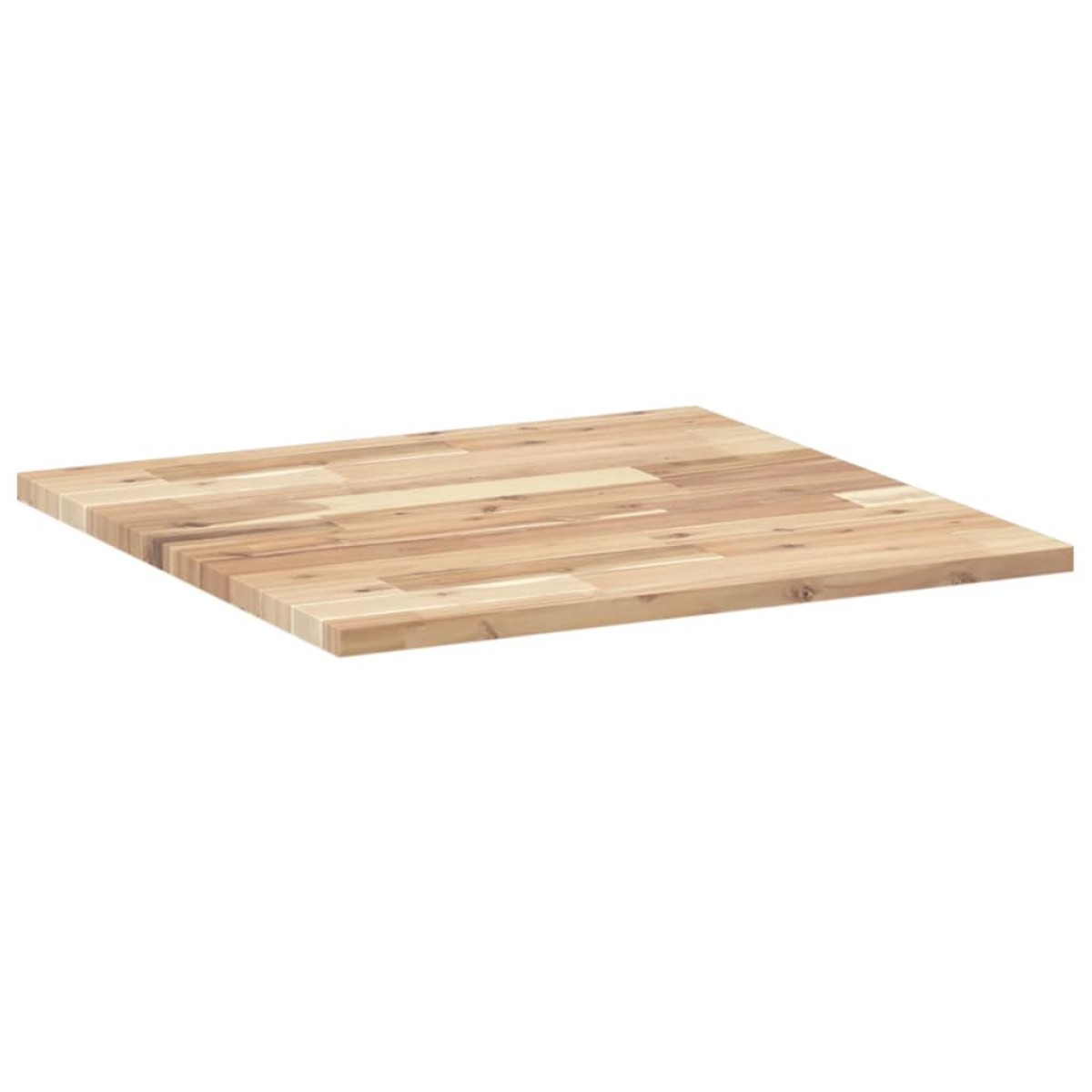vidaXL Επιφάνεια Τραπεζιού Τετράγωνη 60x60x2 εκ. Μασίφ Ξύλο Ακακίας