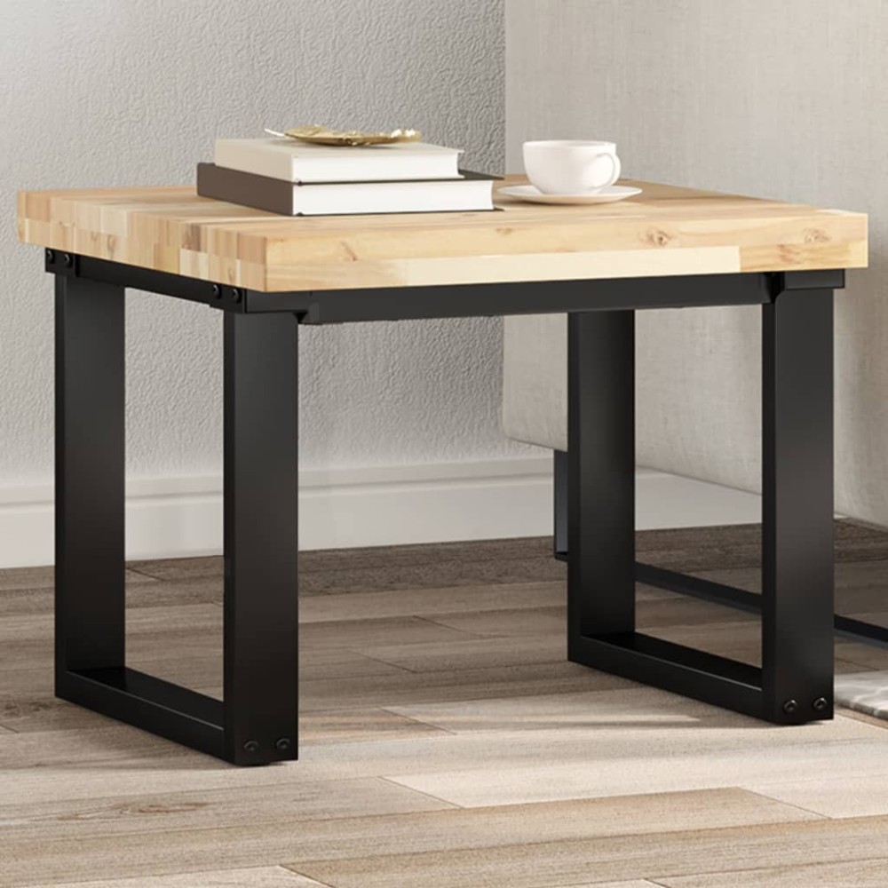 vidaXL Επιφάνεια Τραπεζιού Τετράγωνη 50x50x4 εκ. Μασίφ Ξύλο Ακακίας