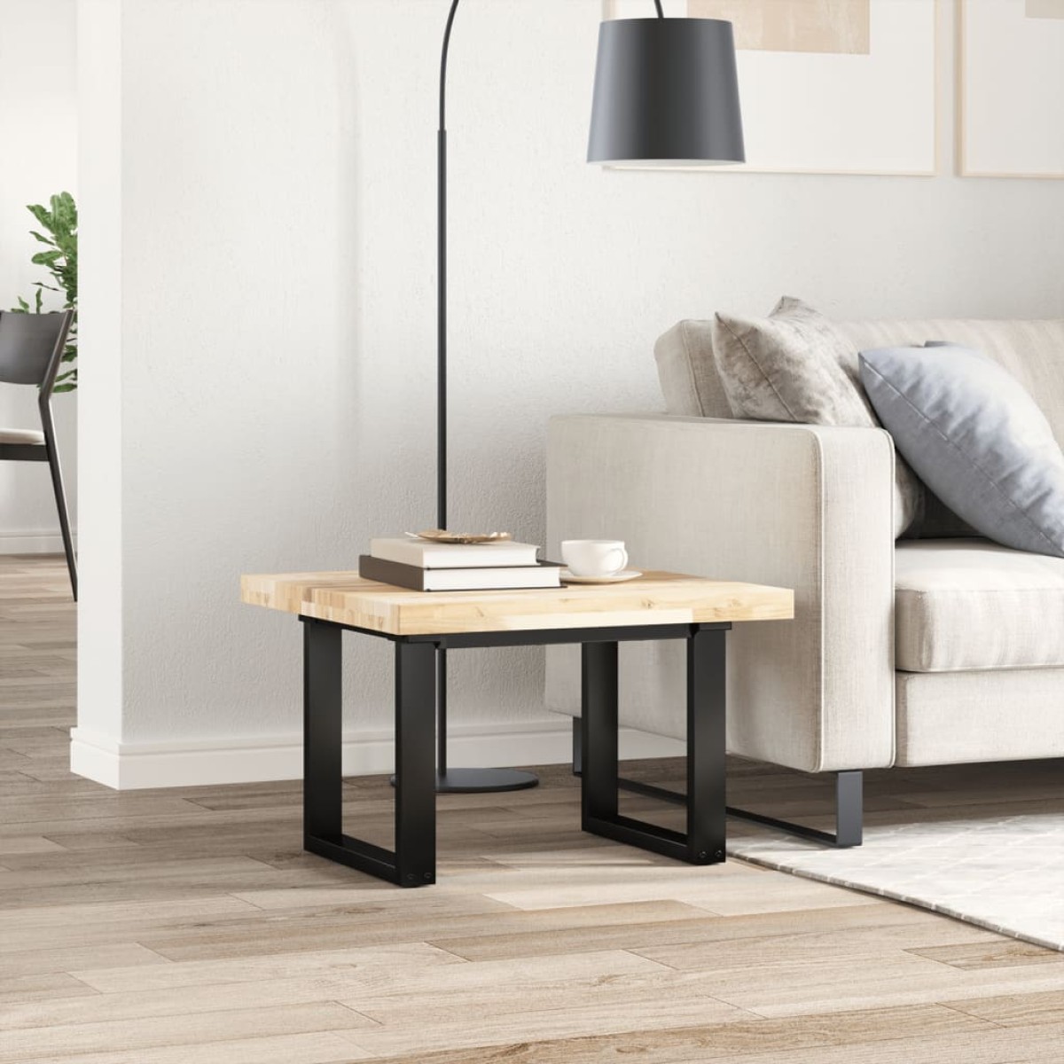 vidaXL Επιφάνεια Τραπεζιού Τετράγωνη 60x60x4 εκ. Μασίφ Ξύλο Ακακίας