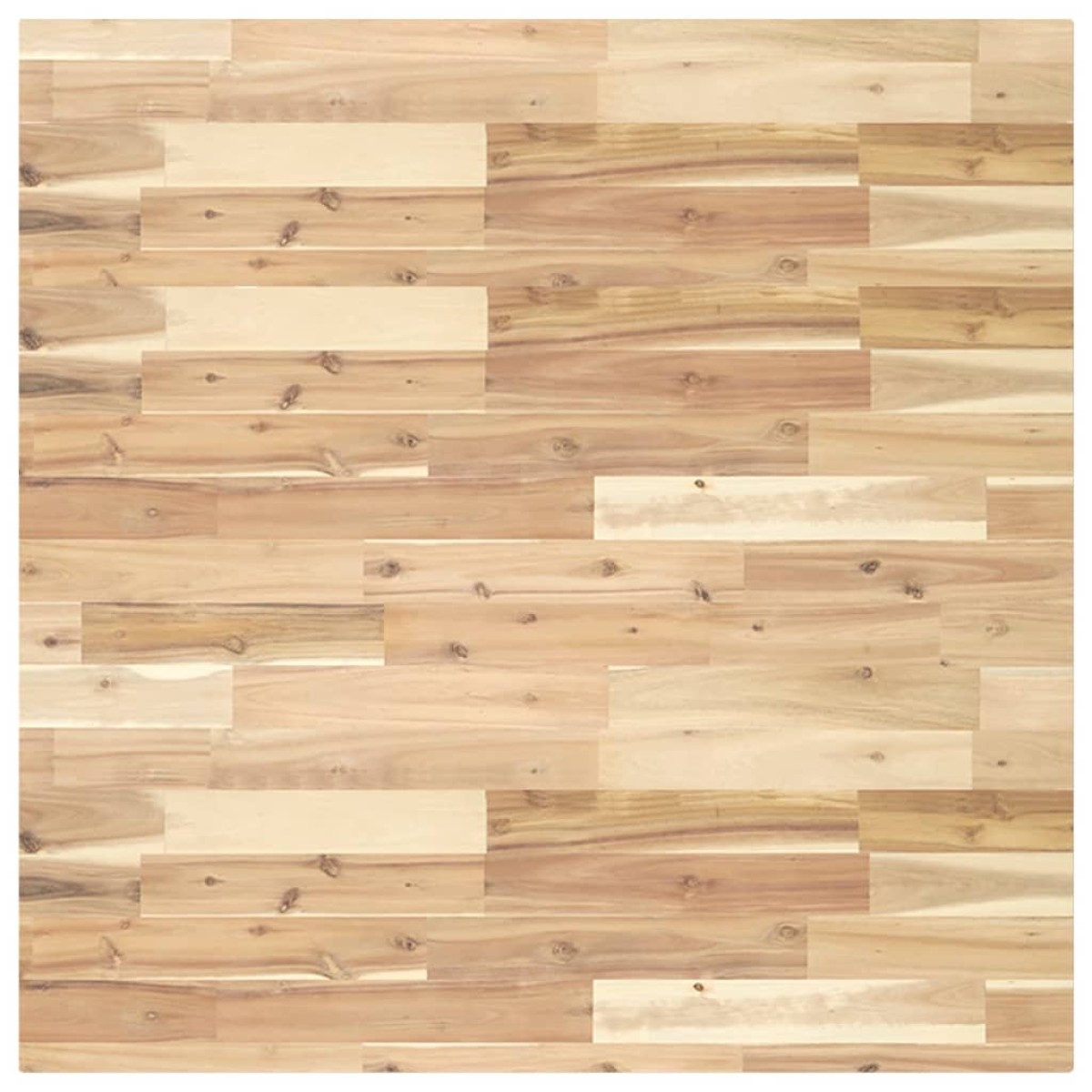 vidaXL Επιφάνεια Τραπεζιού Τετράγωνη 90x90x4 εκ. Μασίφ Ξύλο Ακακίας