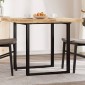 vidaXL Επιφάνεια Τραπεζιού Τετράγωνη 90x90x4 εκ. Μασίφ Ξύλο Ακακίας