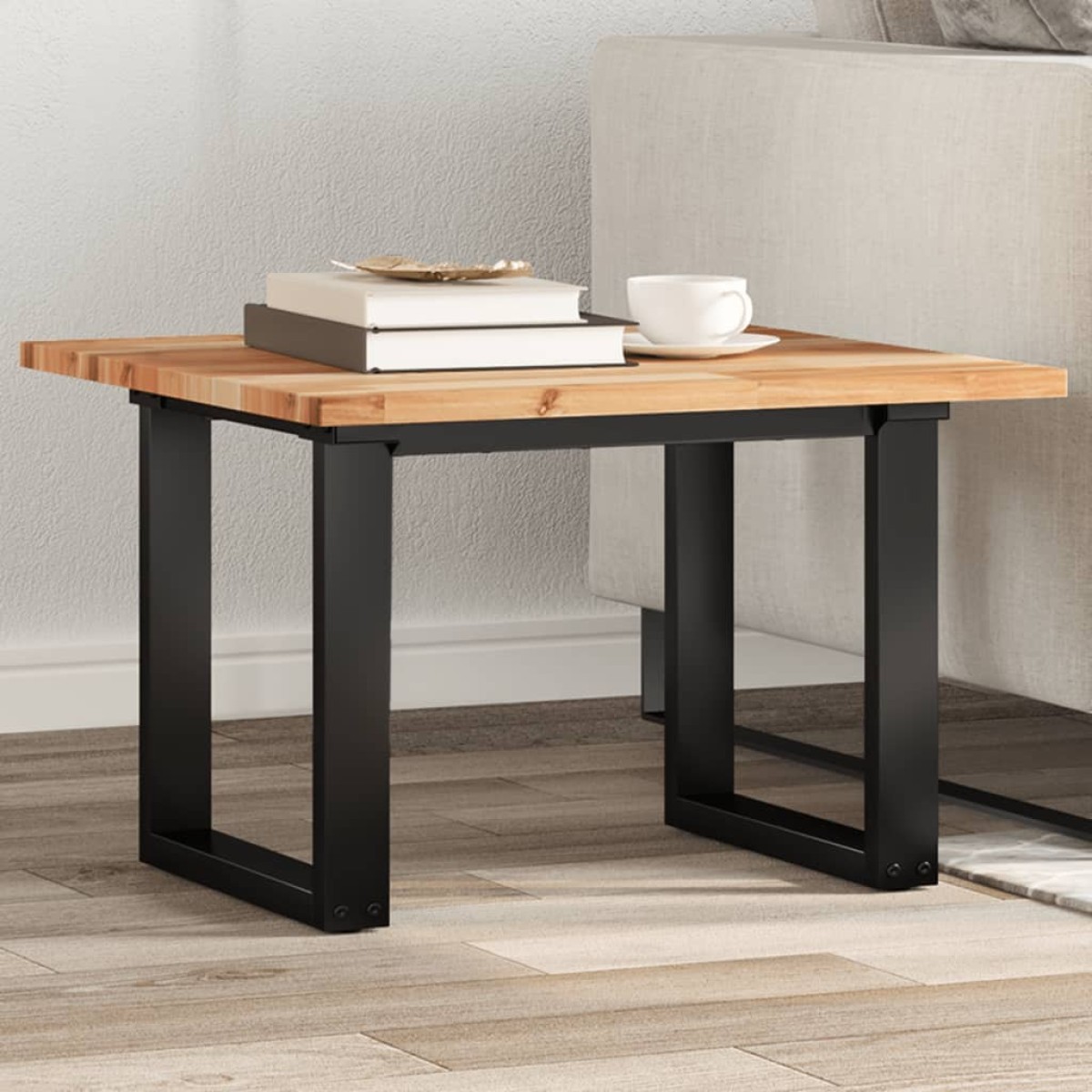 vidaXL Επιφάνεια Τραπεζιού Τετράγωνη 60x60x2 εκ. Μασίφ Ξύλο Ακακίας