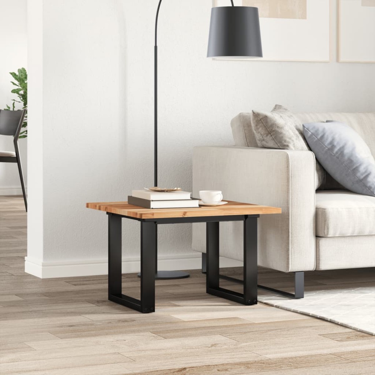 vidaXL Επιφάνεια Τραπεζιού Τετράγωνη 60x60x2 εκ. Μασίφ Ξύλο Ακακίας