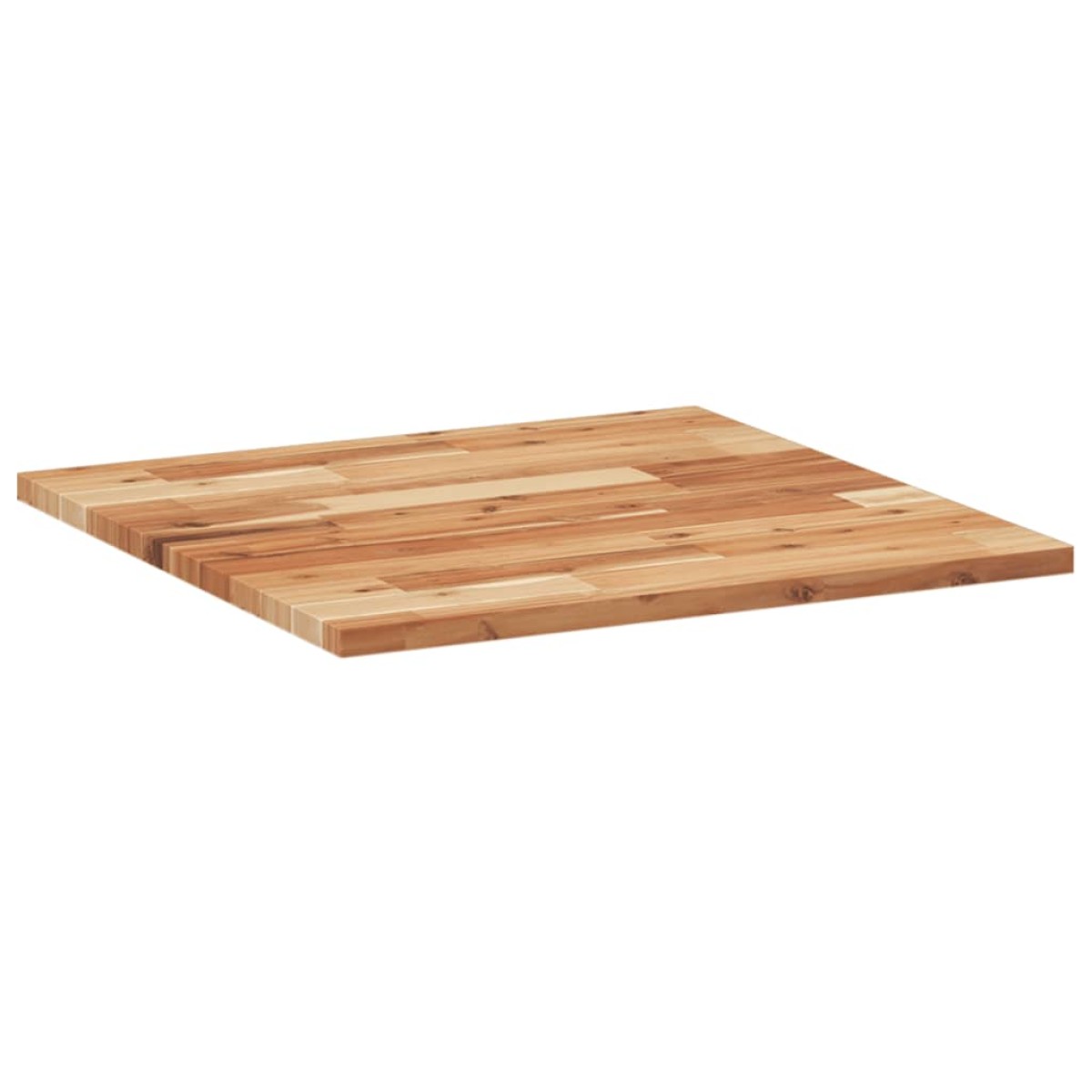 vidaXL Επιφάνεια Τραπεζιού Τετράγωνη 60x60x2 εκ. Μασίφ Ξύλο Ακακίας