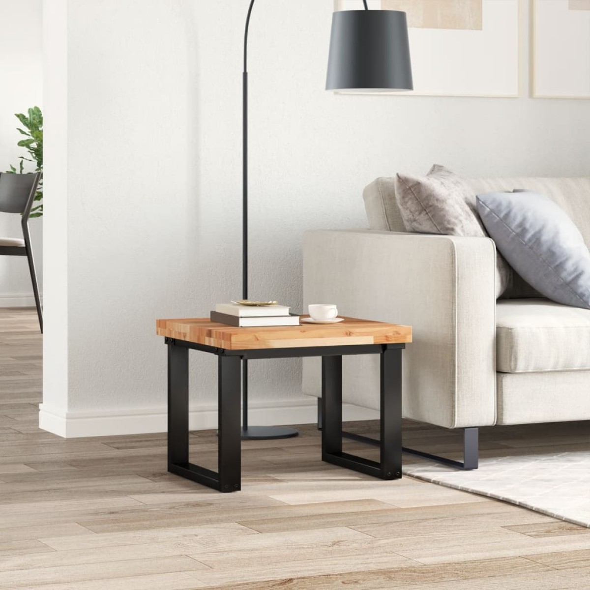 vidaXL Επιφάνεια Τραπεζιού Τετράγωνη 50x50x4 εκ. Μασίφ Ξύλο Ακακίας