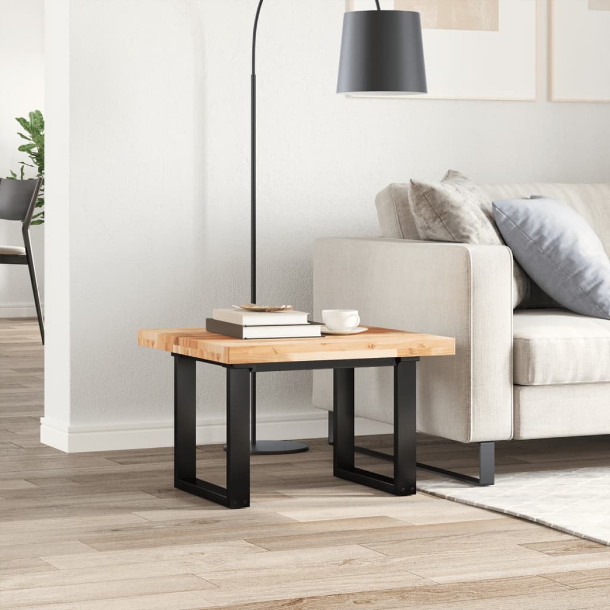 vidaXL Επιφάνεια Τραπεζιού Τετράγωνη 60x60x4 εκ. Μασίφ Ξύλο Ακακίας