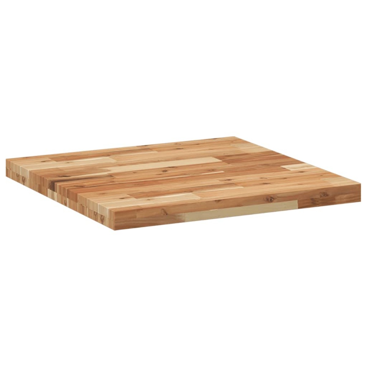 vidaXL Επιφάνεια Τραπεζιού Τετράγωνη 60x60x4 εκ. Μασίφ Ξύλο Ακακίας
