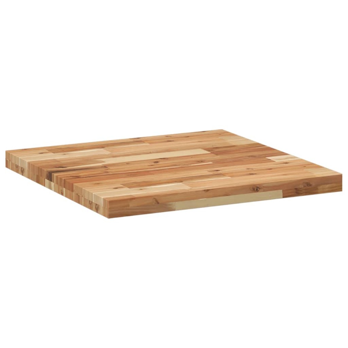 vidaXL Επιφάνεια Τραπεζιού Τετράγωνη 60x60x4 εκ. Μασίφ Ξύλο Ακακίας